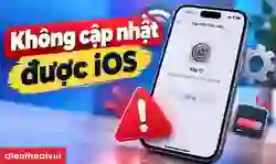 không cập nhật được iOS