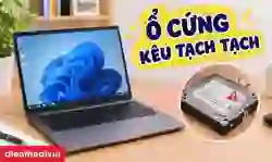 Ổ cứng kêu tạch tạch vì sao?