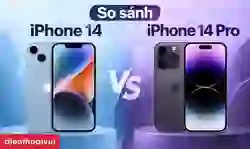 So sánh iPhone 14 và 14 Pro