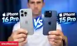 So sánh iPhone 15 Pro và 16 Pro: Có đáng để nâng cấp?