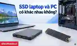 SSD laptop và PC có khác nhau không