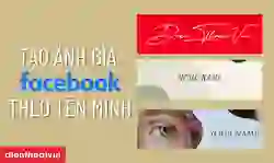 Cách tạo ảnh bìa Facebook theo tên mình độc đáo