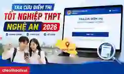 Link tra cứu điểm thi tốt nghiệp THPT Nghệ An 2026 chuẩn