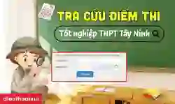 Cách tra cứu điểm thi tốt nghiệp THPT Tây Ninh