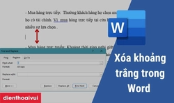 Xóa khoảng trắng trong Word đơn giản, nhanh chóng nhất