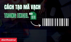 Cách tạo mã vạch trong Excel