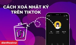 Cách xóa nhật ký trên Tiktok