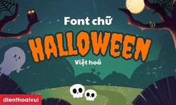 Font chữ Halloween Việt hoá đẹp nhất