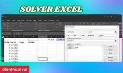 Hướng dẫn sử dụng Solver trong Excel và ví dụ cụ thể