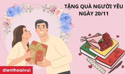 Quà tặng 20/11 cho người yêu