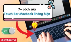 7 cách khắc phục touch bar không hiển thị đơn giản ngay tại nhà