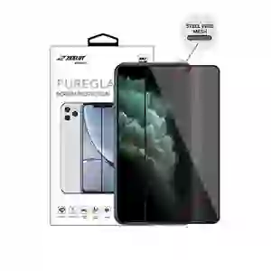 Apple Iphone 12 Mini dán Chống va đập Zeelot Privacy Full Đen Cao Cấp Chống Nhìn Trộm (Lưới Chống Bụi Loa)