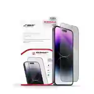 Dán Chống Va Đập Iphone 15 Pro Zeelot Solidleek Privacy Full Cao Cấp Đen