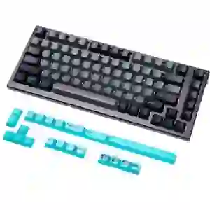 Bàn phím cơ AKKO Monsgeek MG75 Black & Cyan