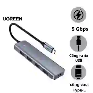 Bộ chia HUB Ugreen USB 3.0 CM219 70336 4 cổng 1M