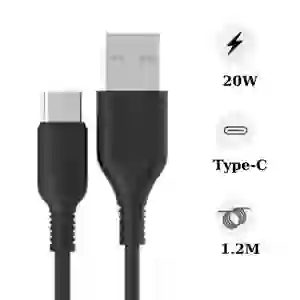Cáp INNOSTYLE JAZZY 1.2M USB-C Đen