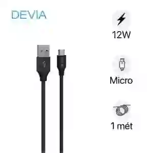 Cáp sạc Devia Micro Gracious Series 1M