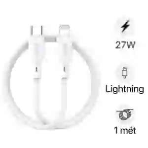 Cáp sạc nhanh BWOO Type-C to Lightning 27W X286C-L dài 1M