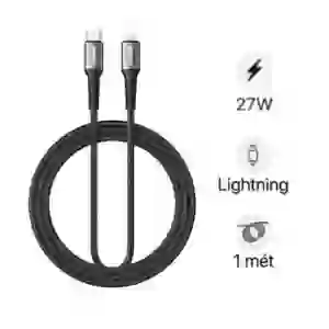 Cáp sạc nhanh BWOO Type-C to Lightning 27W X288C-L dài 1M