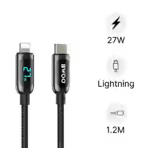 Cáp sạc nhanh BWOO Type-C to Lightning PD 27W X276 dài 1.2M