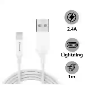 Cáp sạc Pisen - Mr White USB-A to lightning 1m