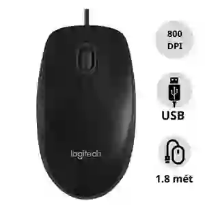 Chuột có dây LOGITECH B100