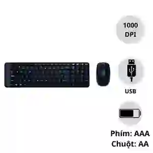 Combo Bàn Phím + Chuột Không dây LOGITECH MK220