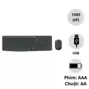 Combo bàn phím + chuột không dây Logitech MK235