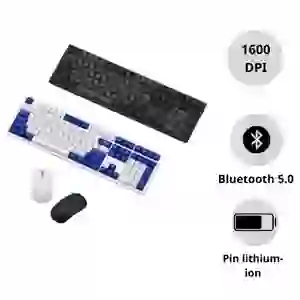 Combo bàn phím + chuột không dây AKKO MX108