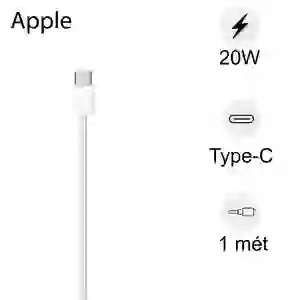 Cáp USB-C to Type-C Apple MQKJ3ZA/A dây dù 1m Chính Hãng