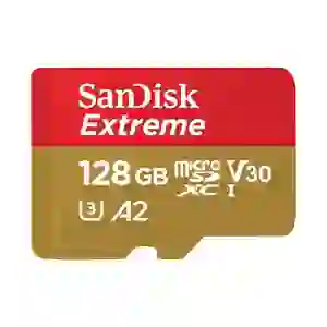 Thẻ nhớ Micro SDXC Sandisk Extreme V30 A2 160MB/S 128GB-Đen