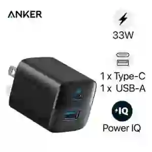 Củ sạc Anker 323 2 cổng 1C1A 33w A2331