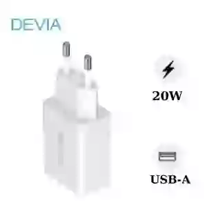 Củ Sạc Devia 1 Cổng EU V3 Trắng