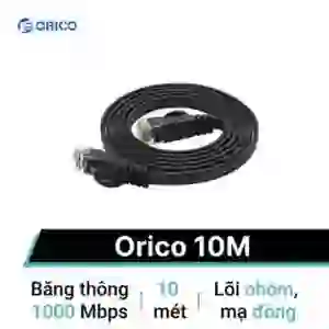 Dây dẹt cáp mạng Cat6 dài 10m Orico
