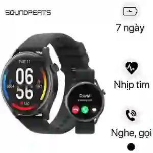 Đồng hồ thông minh Soundpeats Watch 4 - Đen
