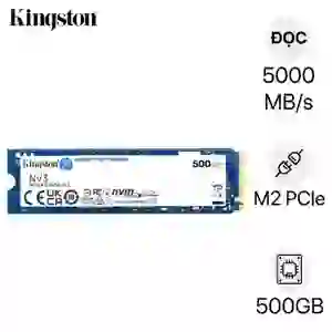 Ổ cứng SSD Kingston 500GB NV3 M.2 PCIE GEN 4 NVME SNV3S