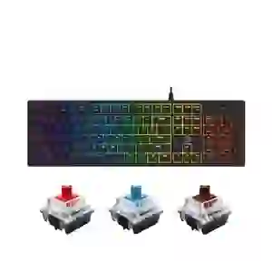 Bàn Phím Cơ Có Dây Dareu Ek1280S V2 Multi Led Đen