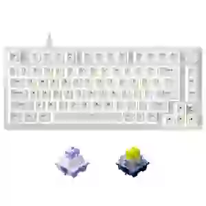 Bàn Phím Cơ Dareu Ek75 Full White