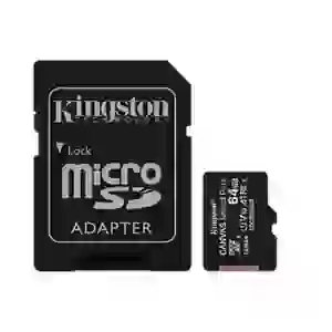 Thẻ nhớ Micro Kingston Class 10 64GB ( Kèm Adapter )