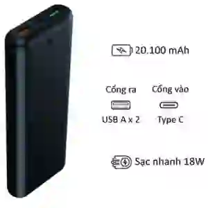 Pin sạc dự phòng Aukey 20.100mAh PB-XD20