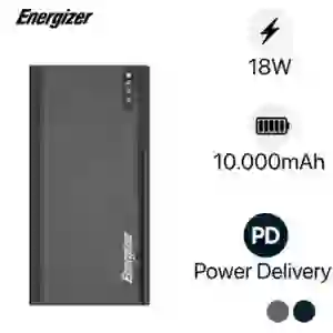 Pin Sạc dự phòng Energizer 3 cổng 2 USB-A & PD 10.000MAH - UE10047