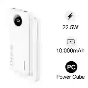 Pin dự phòng Pisen Pro - Power Cube 10.000 mAh 22.5W