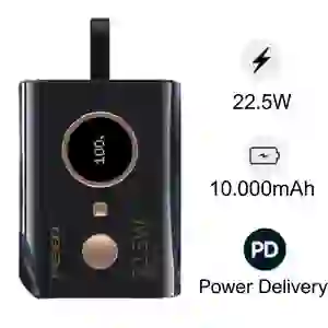 Pin dự phòng Pisen Quick Power Link 10.000 mAh 22.5W (Type-C)