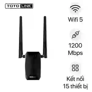Bộ kích sóng Wi-Fi TOTOLINK băng tần kép AC1200 EX1200T