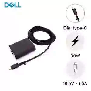 Sạc Laptop Dell 19.5V 1.5A 30W - Đầu Type C hình Oval