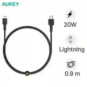 Cáp sạc Type-C to Lightning 0.9m Aukey CB-CL3 chuẩn MFi