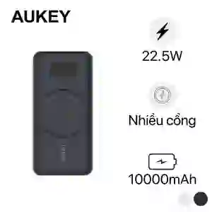 Pin sạc dự phòng kiêm sạc không dây Aukey 10000mAh 10W PB-WL02i