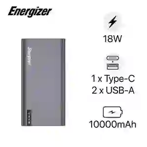 Pin Sạc dự phòng Energizer 3 cổng 2 USB-A & PD 10.000MAH - UE10047
