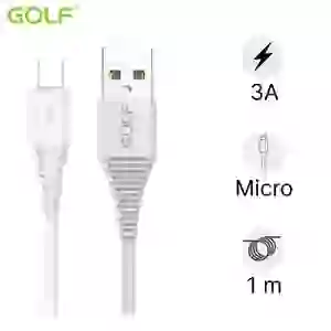Cáp Golf Micro Sạc Nhanh 3A Golf GC-64M Dài 1m