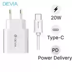 Combo Củ Sạc Devia Kèm Cáp Type-C V3